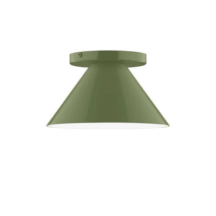 Axis Pinnacle 8" Flush Mount in Fern Green