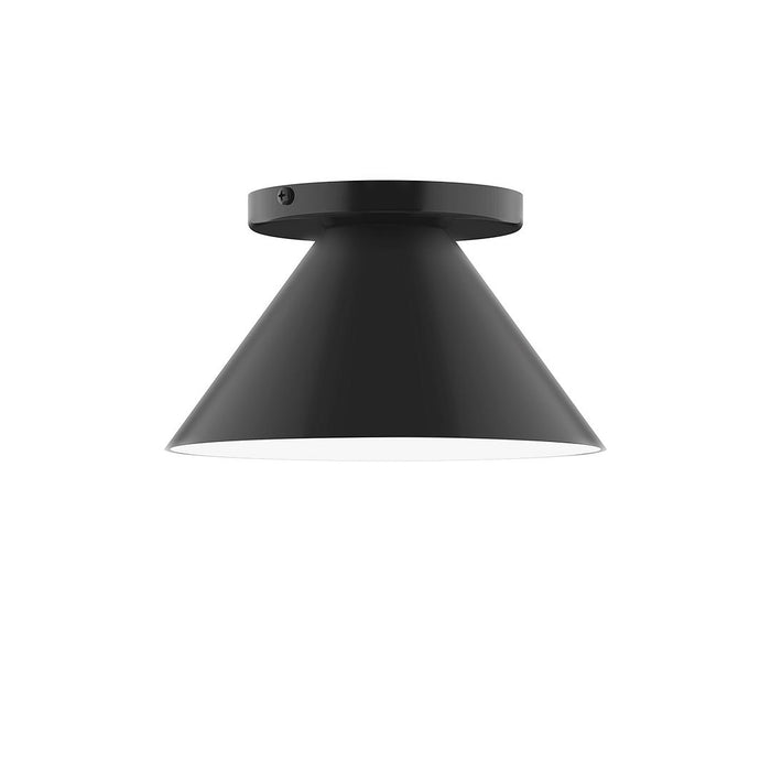 Axis Pinnacle 8" LED Flush Mount in Black