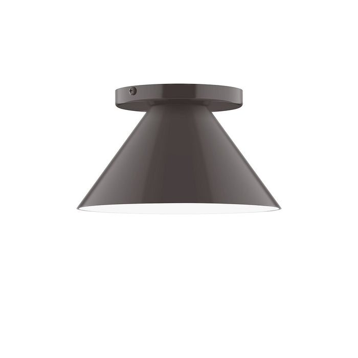 Axis Pinnacle 8" LED Flush Mount in Architectural Bronze