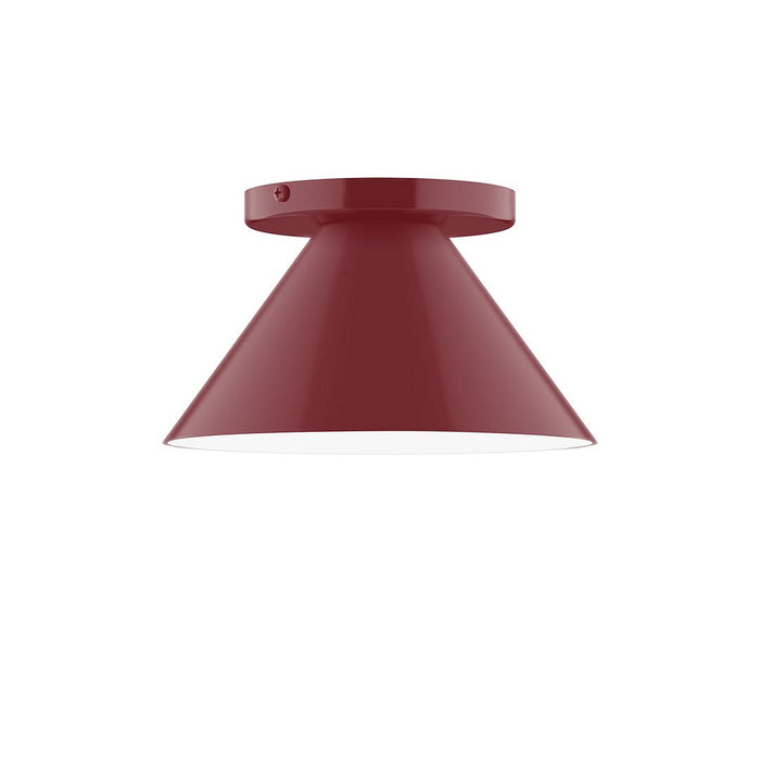 Axis Pinnacle 8" Flush Mount in Barn Red