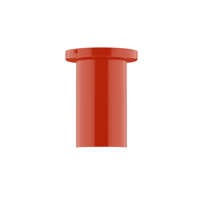 Beam 3.5" LED Flush Mount in Vermillion | Montclair Light Works