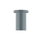 Slate gray 3.5 in LED flush mount ceiling light fixture