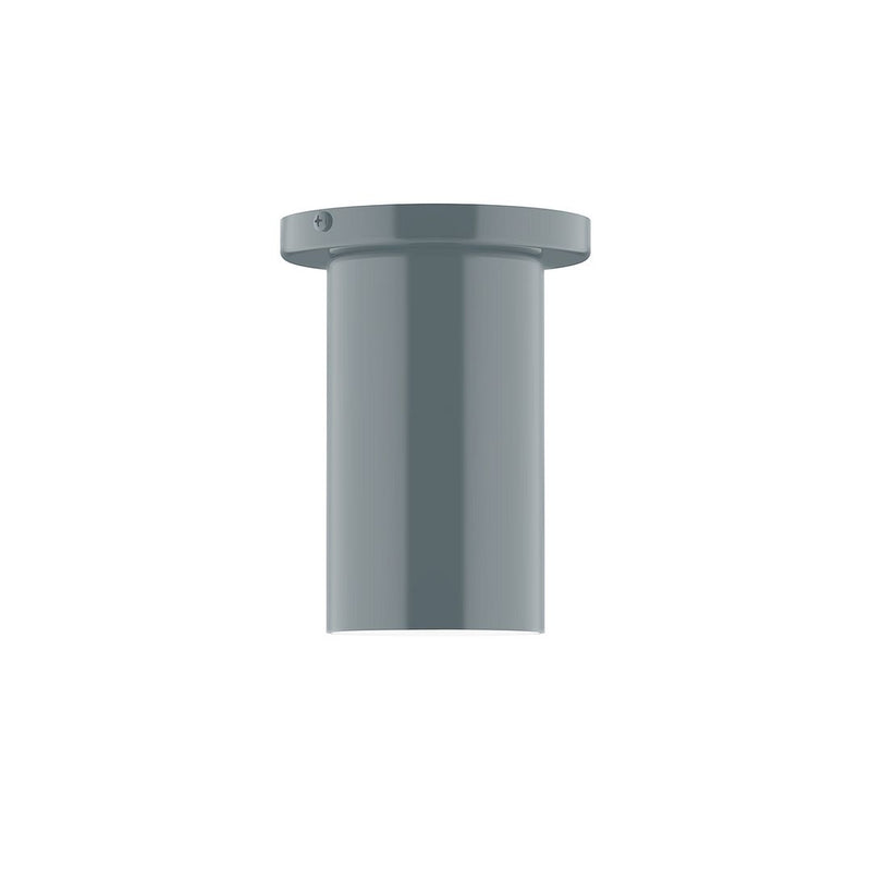 Slate gray 3.5 in LED flush mount ceiling light fixture