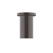 Beam 3.5 in flush mount ceiling light, architectural bronze finish, round canopy