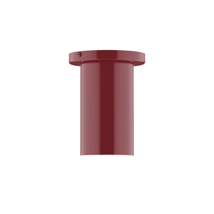 Axis Beam 6" Flush Mount in Barn Red