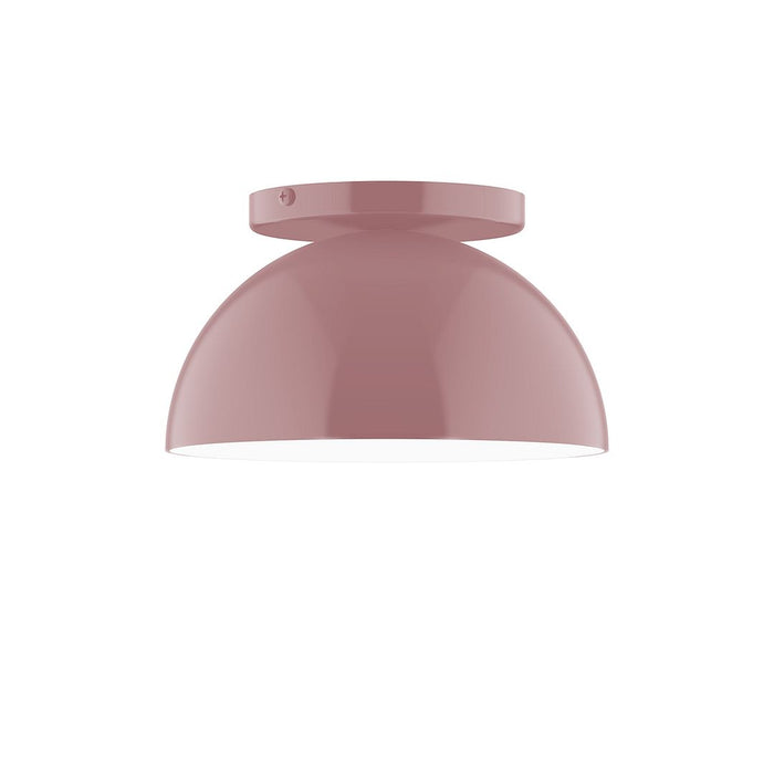 Axis Arcade 8" Flush Mount in Mauve