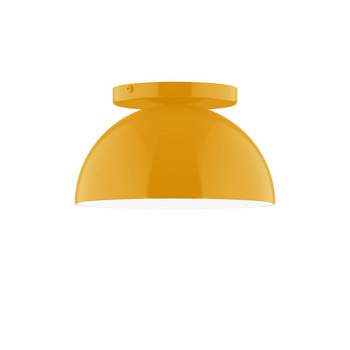 Axis Arcade 8" Flush Mount in Bright Yellow