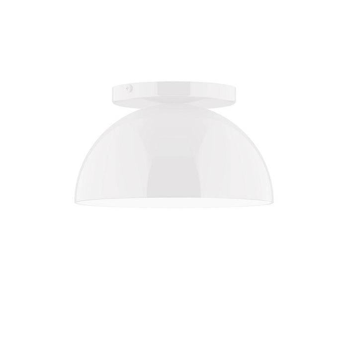 Axis Arcade 8" Flush Mount in White