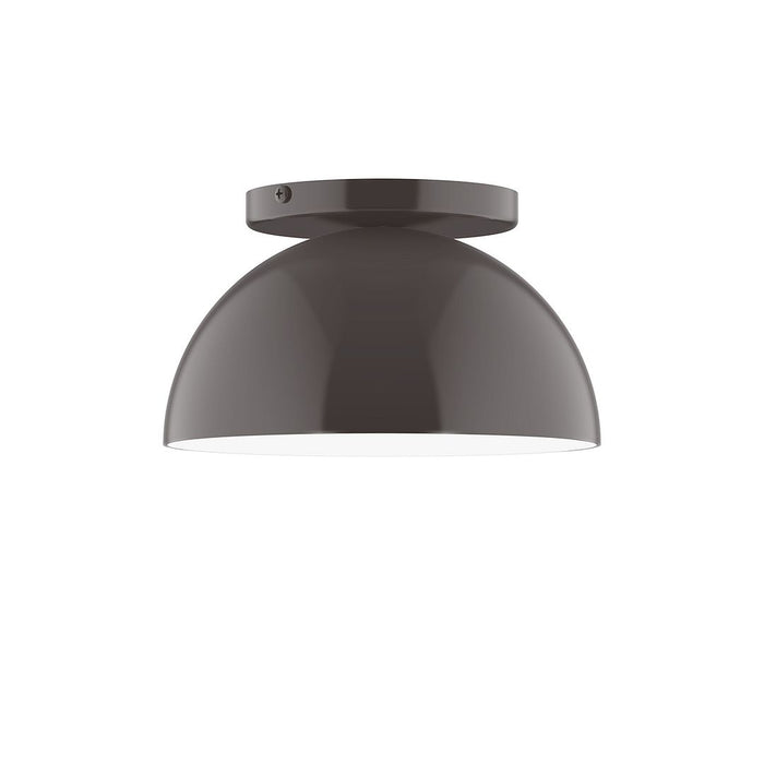 Axis Arcade 8" LED Flush Mount in Architectural Bronze