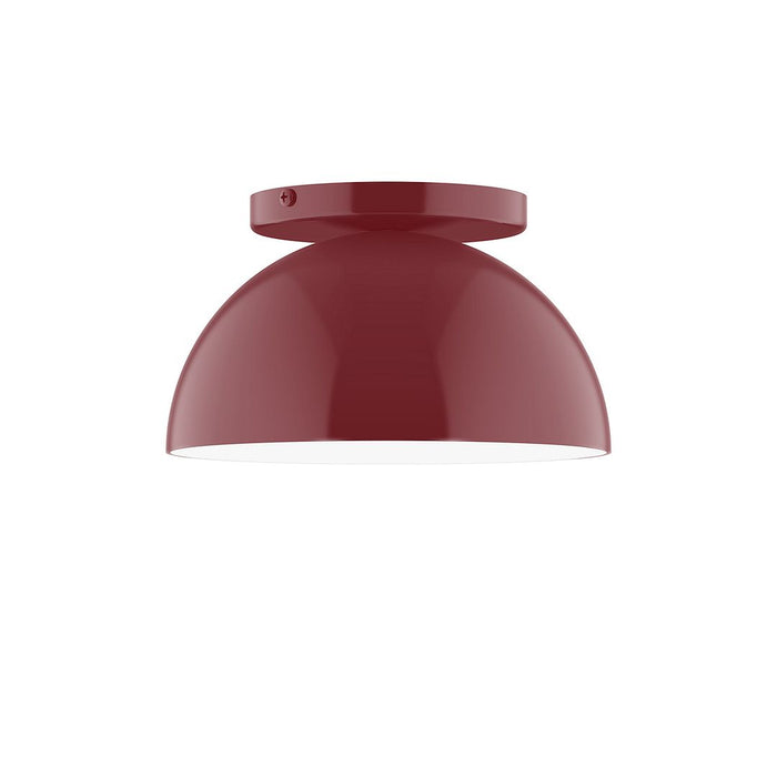 Axis Arcade 8" Flush Mount in Barn Red