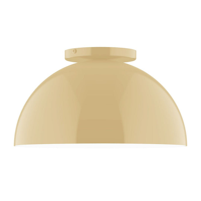 Axis Arcade 12" Flush Mount in Ivory