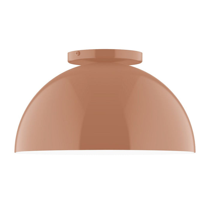 Axis Arcade 12" Flush Mount in Terracotta