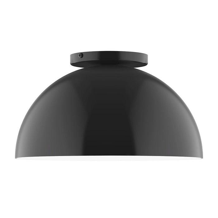 Axis Arcade 12" Flush Mount in Black