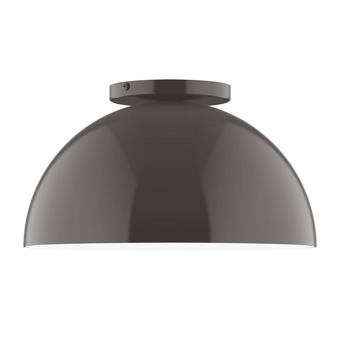 Axis Arcade 12" LED Flush Mount in Architectural Bronze