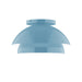 Nest 10" Flush Mount with Glass Globe in Light Blue | Montclair Light Works