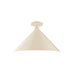 Chase 18 inch Flush Mount in Cream | Montclair Light Works