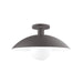 Glow 16 inch Flush Mount in Bronze Matte | Montclair Light Works