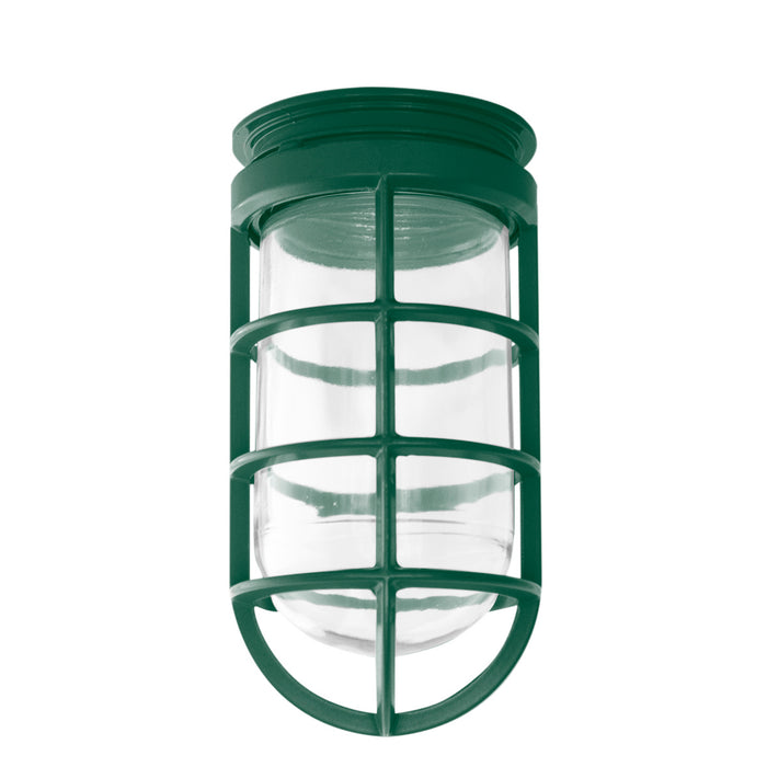 Cafe 16" Pendant Light in Forest Green