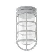 3-light pendant glass shade with frosted panels and metal grid frame