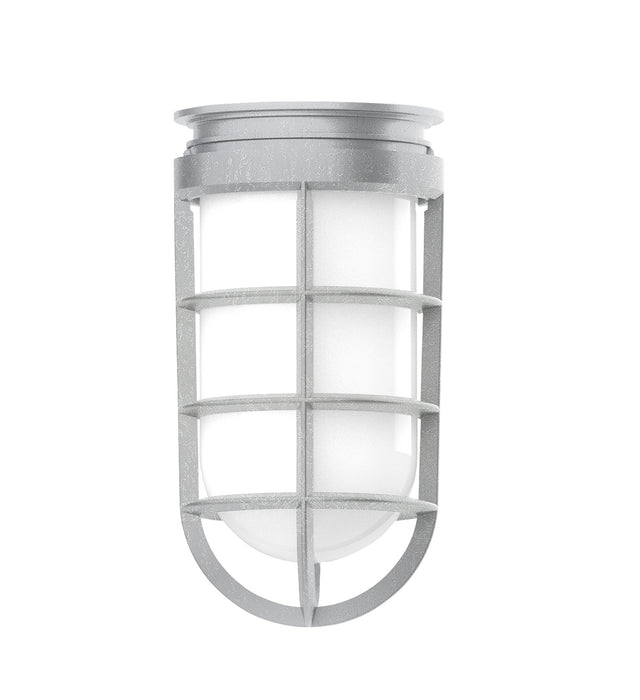 Warehouse 8" Wall Light in Painted Galvanized