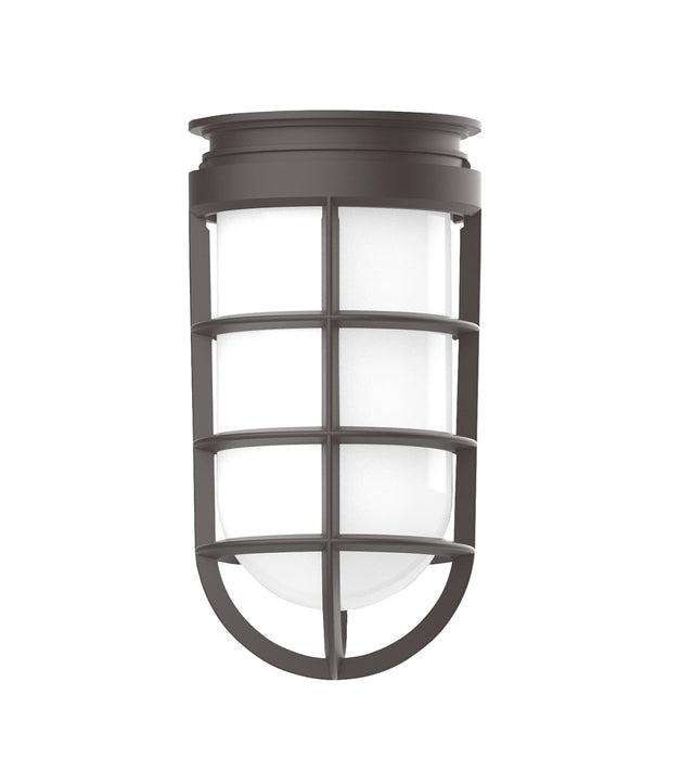 Cafe 12" LED Pendant Light in Architectural Bronze