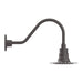 Radial 8" gooseneck wall light in Bronze Matte | Montclair Light Works
