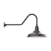 Warehouse 16" LED Gooseneck Wall light in Bronze Matte | Montclair Light Works