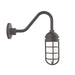 Vaportite Gooseneck Wall Light in Bronze Matte | Montclair Light Works