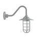 Vaportite 8 inch Gooseneck Wall Light in Painted Galvanized | Montclair Light Works