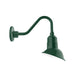 Angle 7 inch Gooseneck Wall Light in Forest Green | Montclair Light Works