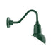 Emblem 7 inch gooseneck wall light in Forest Green | Montclair Light Works
