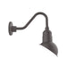 Emblem 7 inch LED Gooseneck Wall light in Bronze Matte | Montclair Light Works