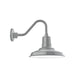 Warehouse 12 inch LED Gooseneck Wall light in Painted Galvanized | Montclair Light Works