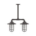 Vaportite 2-light Stem Hung Pendant Light in Bronze Matte | Montclair Light Works