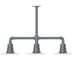 Pendant light with brass accents Montclair light works