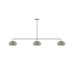 Nest 3-Light LED Linear Pendant in Moss Green | Montclair Light Works