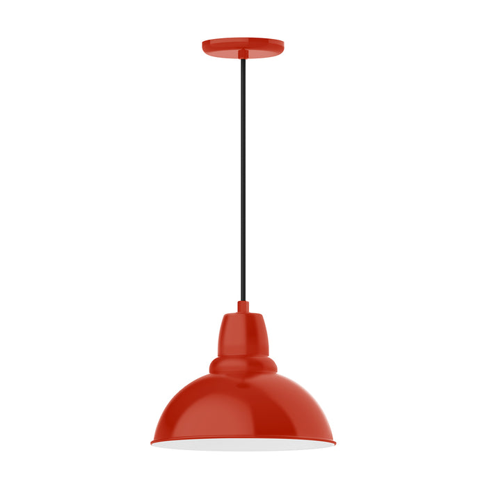 Cafe 12" LED Pendant in Vermillion | Montclair Light Works