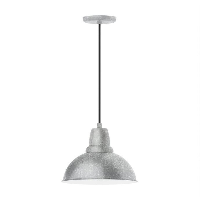 Cafe 12" pendant in Painted Galvanized | Montclair Light Works