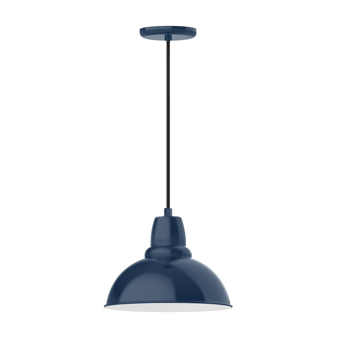 Cafe 12" LED Pendant Light in Navy