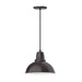 Cafe 12" pendant in Architectural Bronze | Montclair Light Works