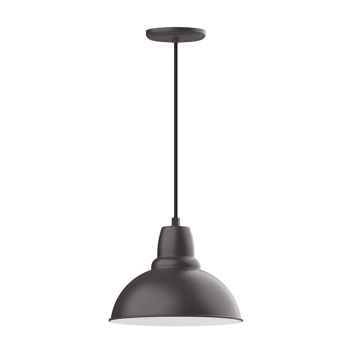 Cafe 12" pendant in Bronze Matte | Montclair Light Works