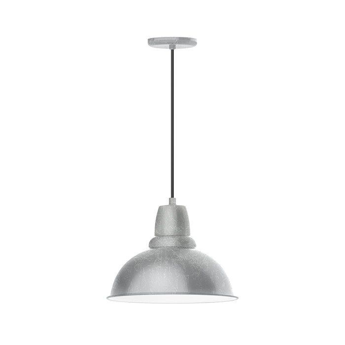 Cafe 14" pendant in Painted Galvanized | Montclair Light Works