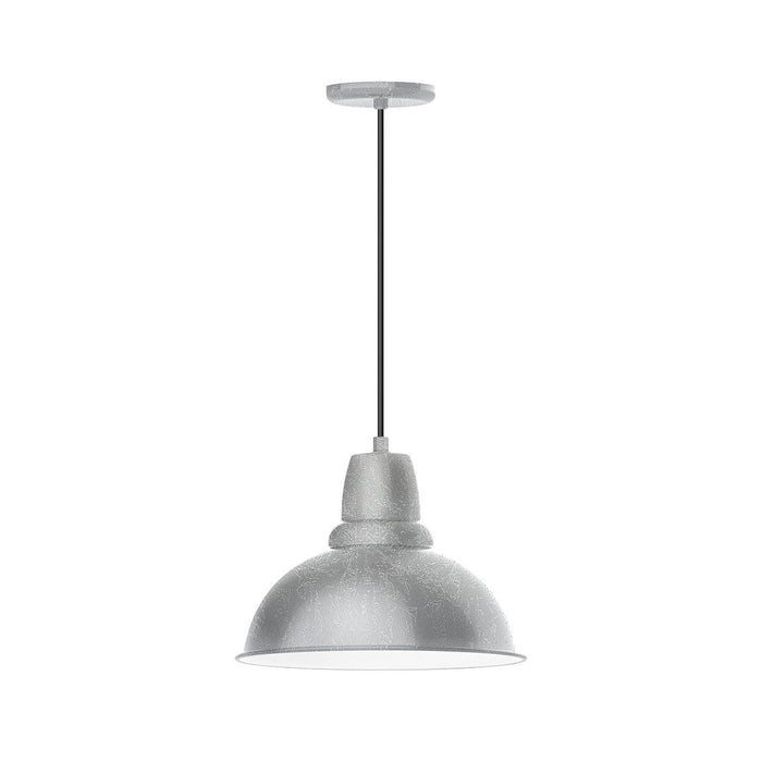Cafe 14" Pendant Light in Painted Galvanized