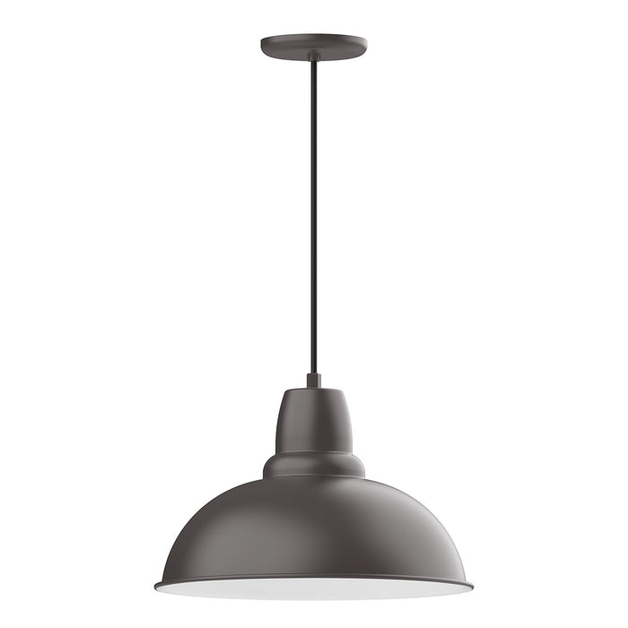 Cafe 16" pendant in Bronze Matte | Montclair Light Works