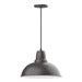 Cafe 16" pendant in Bronze Matte | Montclair Light Works