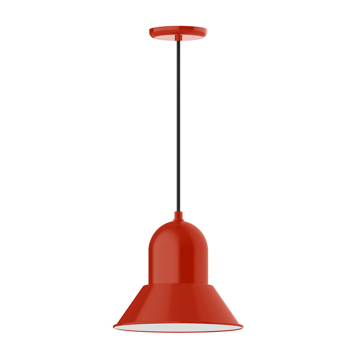 Prima 12" LED Pendant in Vermillion | Montclair Light Works