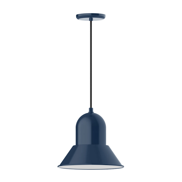 Prima 12" LED Pendant in Navy | Montclair Light Works