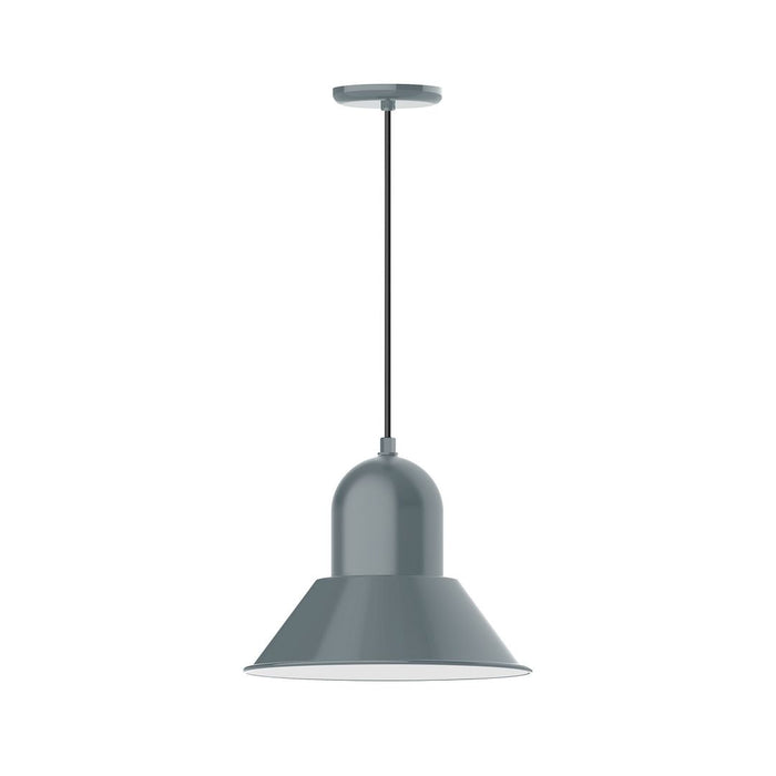 Prima 14" LED Pendant in Slate Gray