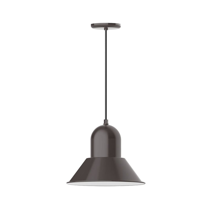 Prima 14" pendant in Architectural Bronze