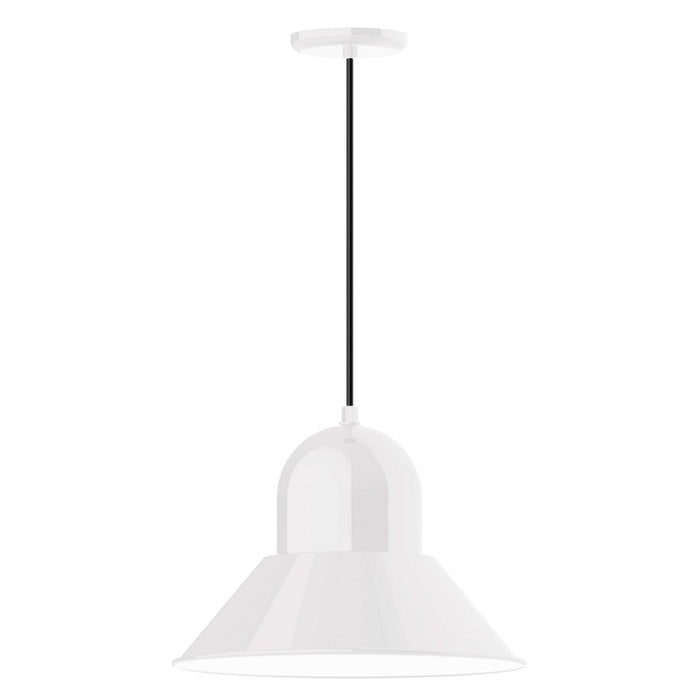 Prima 16" LED Pendant in White